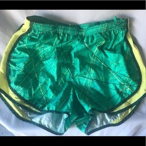Nike dri fit women’s running shorts L